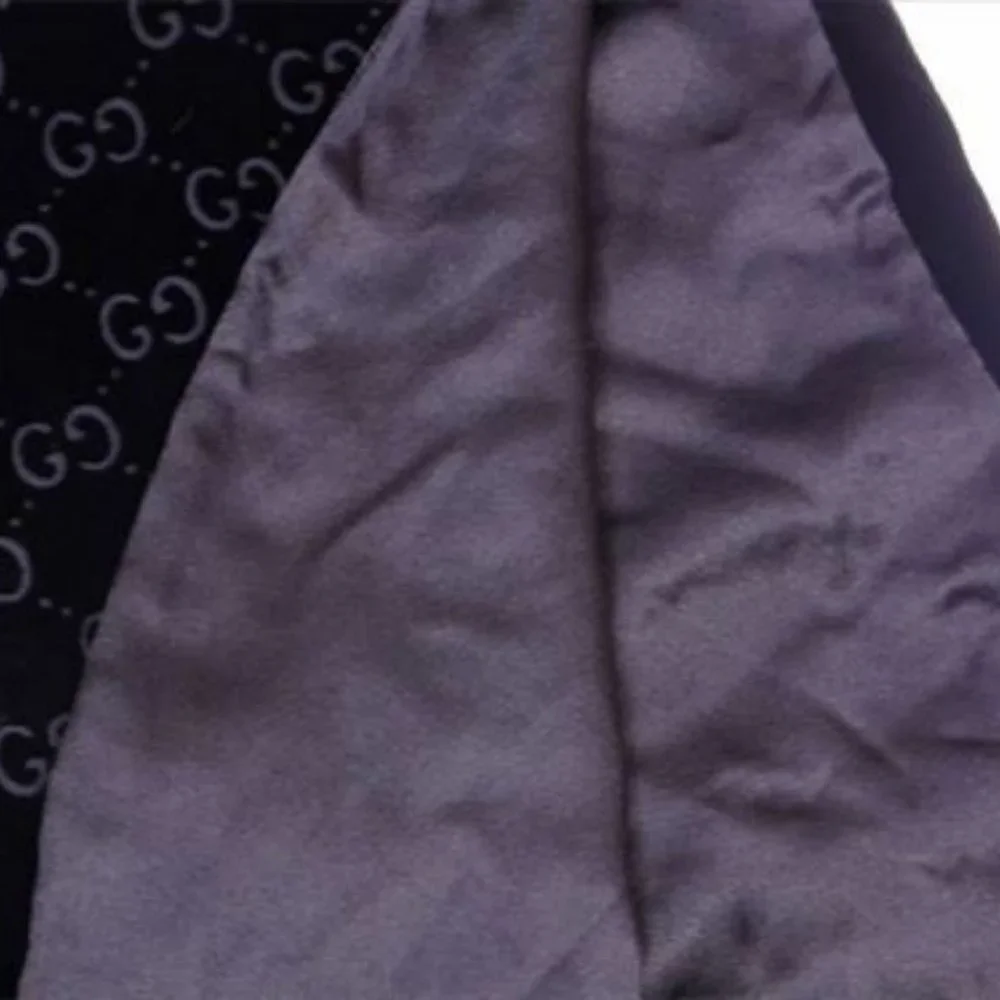 Gucci Scarf G logos Black Woman unisex Authentic Used - Picture 3 of 6